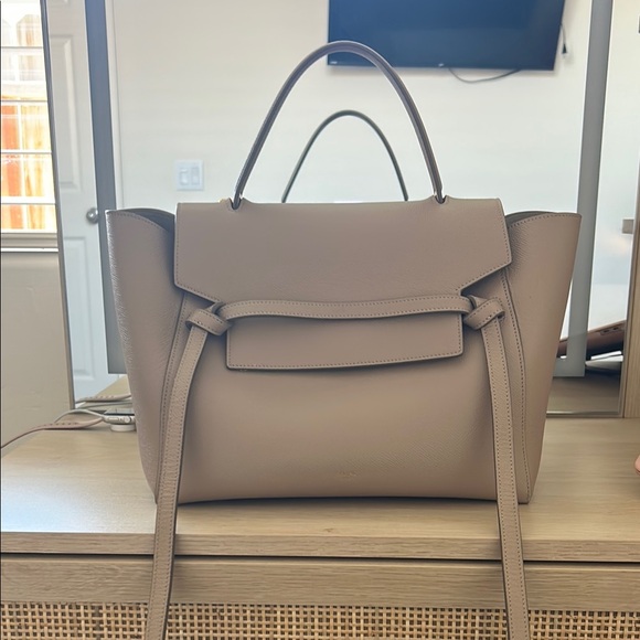 Celine Taupe Belt Bag Large - Picture 1 of 6